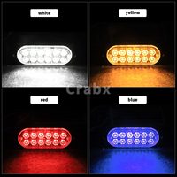 Super Lumineux 12 SMD Voiture LED Panne Clignotant D'urgence Côté Lumière Auto Avertissement Grille Stroboscopique Lumières pour Voiture Camion SUV
