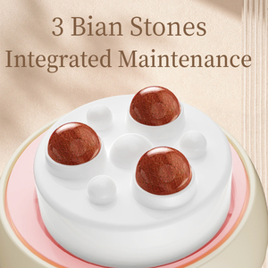 Neues Design Bian <span class=keywords><strong>Shi</strong></span> Reiben Knie-<span class=keywords><strong>Massage</strong></span> Hochfrequenzvibrierende Körpermassage entspannender Bauchen-Bauchmassagegerät Abnehmen - Product Image 4