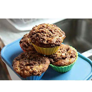 Molde redondo <span class=keywords><strong>de</strong></span> silicona para cupcakes, Mini molde para pastel - Product Image 4