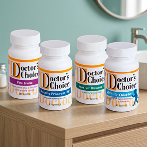 Étiquettes adhésives personnalisées imprimées sur papier, autocollants adhésifs, impression couleur pour bouteilles, emballages de médicaments et de compléments alimentaires - Product Image 3