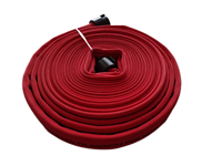 Tuyau d'incendie doublé de PVC ou tuyau en PVC résistant au feu