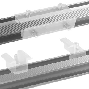 Rail de montage solaire 28x55mm en aluminium anodisé pour l'installation de panneaux solaires sur toiture - Product Image 3