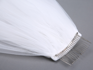 Voiles de Mariée de Luxe 2025 Blanc 3m 4m 5m Long Voile Cathédrale de Mariage Ivoire avec Dentelle Appliquée Perles et Cristaux - Product Image 6