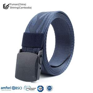 Ceinture en nylon réfléchissante légère avec boucle en alliage réglable Sécurité améliorée pour la course de nuit Cyclisme Activités décontractées - Product Image 3