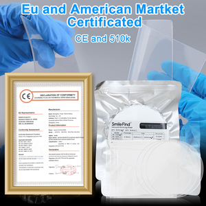 Fogli ortodontici morbidi in Tpu quadrato in uretano termoplastico per materiali da laboratorio dentale bianco colore foglio di stecca dentale - Product Image 6
