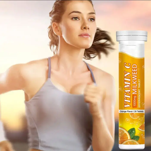 Oem/odm תווית פרטית טבליות לחות ffervesent תוסף electroyte נוגדי חמצון ויטמין c לוח - Product Image 1