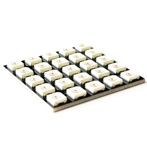 Controlador LED RGB WS2812B 5*5 Dígitos 5050 a Todo Color, Placa de Desarrollo de Luz de 25 Bits, Montaje Superficial HKST - Product Image 1