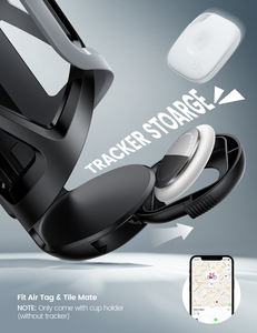 Lamicall BCSW03-U Porte-gobelet universel pour vélo, fixation sur guidon, pince de fixation sécurisée, poignée à ressort réglable, porte-bouteille pour <span class=keywords><strong>VTT</strong></span>, vélo de <span class=keywords><strong>route</strong></span> - Product Image 2