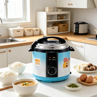 Cuisinière électrique à pression extra-large avec verrou de sécurité, multifonction, idéale pour les grandes familles et la restauration