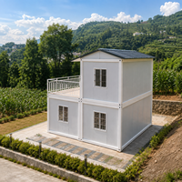Maison préfabriquée modulaire personnalisée de 20 pieds, conteneur détachable pour bureau et chambre à coucher, maison conteneur