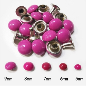 Boucles à rivets décoratives LeGood Manufacturer, rivets à tête ronde DIY pour l'installation sur les bagages et les sacs en cuir - Product Image 4