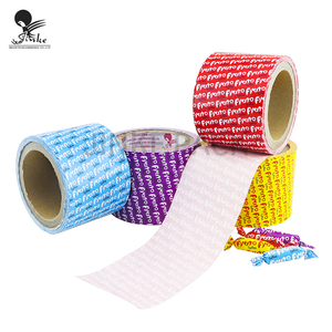 Tùy chỉnh in giấy cuộn giấy gói đôi Xoắn kẹo bơ cứng ngọt ngào giấy sáp kẹo <span class=keywords><strong>wrapper</strong></span> - Product Image 4