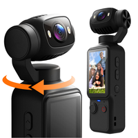 Kamera Aksi 1080p 100w Piksel Asli Layar 2 inci Kapasitas Baterai 1800mA Antarmuka Pengisian Daya Tipe C