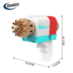 ปืนยิงฟองสบู่สำหรับเด็กใช้ในงานปาร์ตี้ทำจากพลาสติกใช้ในฤดูร้อน - Product Image 4