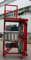 Moteur de monte-charge en acier SC200/200, conception à double cage, haute efficacité pour chantiers de construction, faible coût d'entretien, capacité de 2000 kg