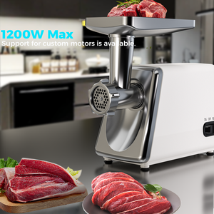 Kitchenware Professional Commercial Meat Grinder Household Durable Metal Gears New Locked Structure <strong>Electric</strong> Meat <strong>Mincer</strong> - Product Image 4