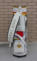 Meilleure vente de sac de Golf en cuir PU de Style japonais, sac de golf de luxe anti-rayures