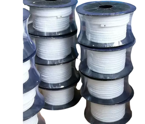 ซีลกันรั่วแบบถัก PTFE ขนาด 25*25 มม. สำหรับปั๊มไฮดรอลิก เครื่องจักรโรตารี่ และเครื่องบรรจุของเหลว  ผลิตตามสั่งจากโรงงาน - Product Image 3