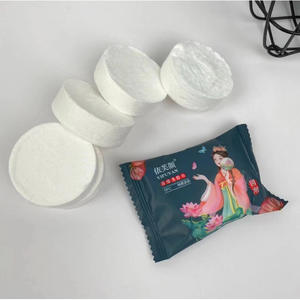Serviettes compressées jetables de style chinois, douces pour la peau, absorbantes, en coton doux, pack de voyage en pur coton, extra grandes et - Product Image 3