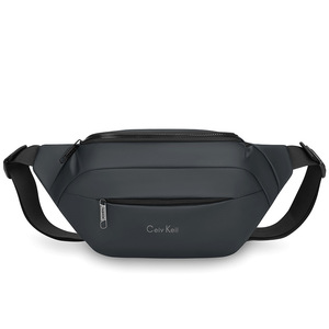 Nueva llegada: Riñonera cruzada para hombre con correa ajustable, ligera, impermeable, deportiva, con cremallera, para correr - Product Image 2