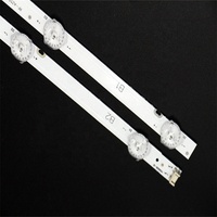 Barre de rétroéclairage LED RF-AZ550E30-0601 55 pouces 4 paires Bande de rétroéclairage originale IP20 PPTV W55US 55UJ6200-U