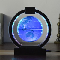 Globo Terráqueo Magnético de Levitación, de Plástico, de Lujo, Regalo Tecnológico, Decorativo, en Inglés, Regalo de Cumpleaños para Niños