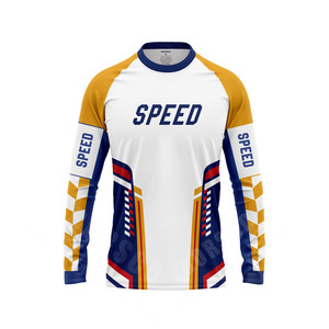 Tùy Chỉnh Tự Động Pit Đội Đua Crew Jersey Thăng Hoa Dài Tay Áo Xe Máy Áo Sơ Mi Thoáng Khí Và Không Thấm Nước Thiết Kế - Product Image 2