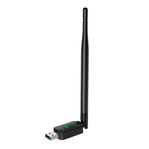 Adaptador <span class=keywords><strong>WiFi</strong></span> USB de 300Mbps, Tarjeta de Red Inalámbrica con <span class=keywords><strong>Antena</strong></span> de Alta Ganancia de 5dBi para <span class=keywords><strong>PC</strong></span> de Escritorio y Portátil - Product Image 1
