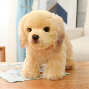 Juguetes de Peluche Realistas de Alta Gama, Perros Malteses, Bichón Frisé, Labrador, Mastín Tibetano, Muñecos de Peluche, Regalo de Cumpleaños Perfecto para Niños - Product Image 1