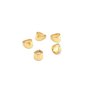 Cierre Irregular de Acero Inoxidable para Fabricación de Joyas, Color Plata y Oro, Conector para Colgantes DIY, Componente de Joyería Anno - Product Image 5