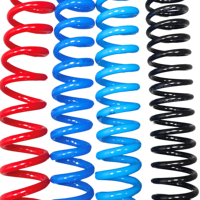 Tuyau d'air flexible en PU, tuyau pneumatique compatible avec la plupart des compresseurs d'air, matériau PU durable pour une longue durée de vie