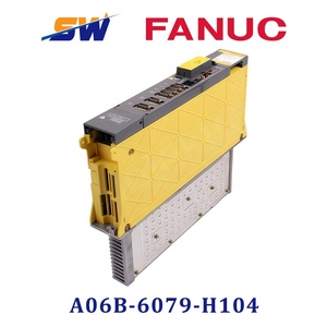 Module amplificateur servo pour commande CNC FANUC A06B-6079-H104, neuf ou d'occasion, en stock, <span class=keywords><strong>test</strong></span>é et fonctionnel, garantie 1 an - Product Image 1