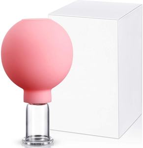 Shimmer Set Bekam Kaca Wajah 2 Buah, Cangkir Bekam Kaca Pijat, Cangkir Hisap Vakum - Product Image 2