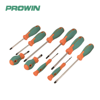 PROWIN 10 pièces jeu de tournevis de haute qualité embouts de tournevis multi-bits tournevis Torx à fente Phillips