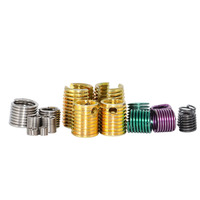 Self-Locking Screw Wire Repair Insert 304 Stainless Steel Material M5 M6 M8 M10 1.5D for Metal Fasteners