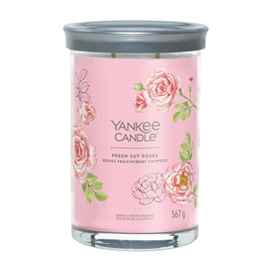 YANKEE CANDLE - Vaso Grande 2 STOPPINI Aroma Rosas Frescas - Product Image 1