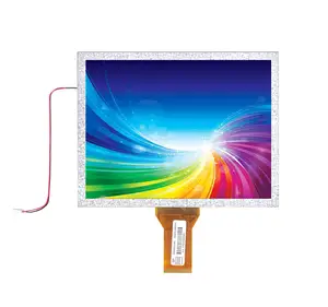 8 אינץ TFT LCD תצוגת מודול 800x600 4:3 RGB 50 פין AT080TN52/EE080NA-06A