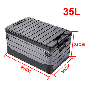 Caja de almacenamiento plegable para <span class=keywords><strong>coche</strong></span>, solución de almacenamiento para acampar al aire libre con materiales duraderos de PP para maletero y asiento de <span class=keywords><strong>coche</strong></span> - Product Image 4