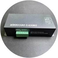 Haute qualité 4A 4 canaux dmx contrôleur PWM Signal de contrôle affichage numérique DMX512 décodeur pour bande RGBW