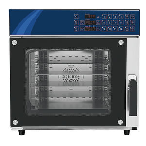 Horno de convección de panadería comercial 4 bandejas Horno de convección industrial para hornear eléctrica para pasteles - Product Image 4