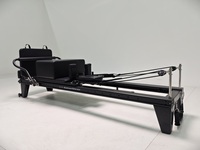 Equipo de Fitness de Alta Calidad para Yoga y Pilates, Reformer de Aluminio con Riel Completo, para Estudio de Pilates