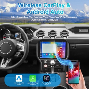 Lecteur vidéo automobile Navihua, autoradio, enregistreur, écran Carplay, radio stéréo, DVD, GPS, navigation pour Ford Mustang 2015-2020 - Product Image 3