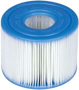 Cartouches de filtre de remplacement en dacron pour spa gonflable <span class=keywords><strong>Intex</strong></span> 29011E Type <span class=keywords><strong>S1</strong></span> PureSpa Easy Set (6 filtres) bleu et blanc - Product Image 3
