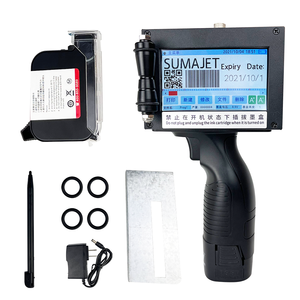 Imprimante à poignée SuMa 12.7mm 25.4mm Portable Carton Bartch Code Machine UV Imprimante à jet d'encre avec cartouche à jet d'encre à séchage rapide - Product Image 1