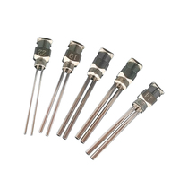 Aiguille de distributeur de seringue d'aiguilles d'acier inoxydable en métal de double-tubes de 1 pouce de haute qualité