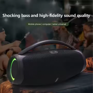 ลำโพงบลูทูธพกพา Boombox3 RGB LED พร้อมหูหิ้ว กันน้ำ เสียงเบสหนัก เหมาะสำหรับใช้กลางแจ้ง ของขวัญสุดฮิต - Product Image 6