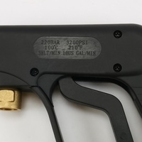 Pistolet nettoyeur à haute pression, pulvérisateur d'eau, 220 bars/3200psi