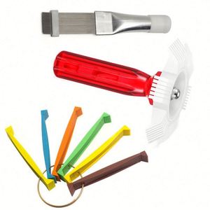 Cepillo de plástico para limpiar aletas de condensador de aire acondicionado y refrigerador, juego de herramientas de limpieza, regalo - Product Image 2