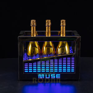 MingXin Barware 8D09 Seau à glace en métal à double paroi - Product Image 3