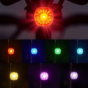 Luces Traseras Inteligentes para Bicicleta ENLEE, Impermeables, con Sensor de Frenado, Recargables Tipo C, de Seguridad - Product Image 5